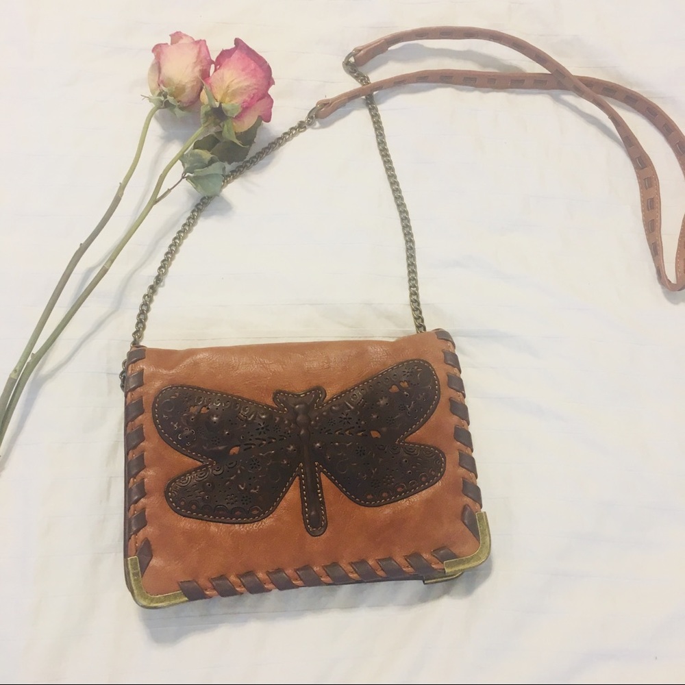 Dragonfly crossbody bag